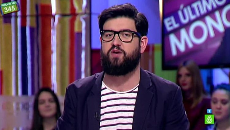 Manu Sánchez en 'Zapeando' / Foto: La Sexta