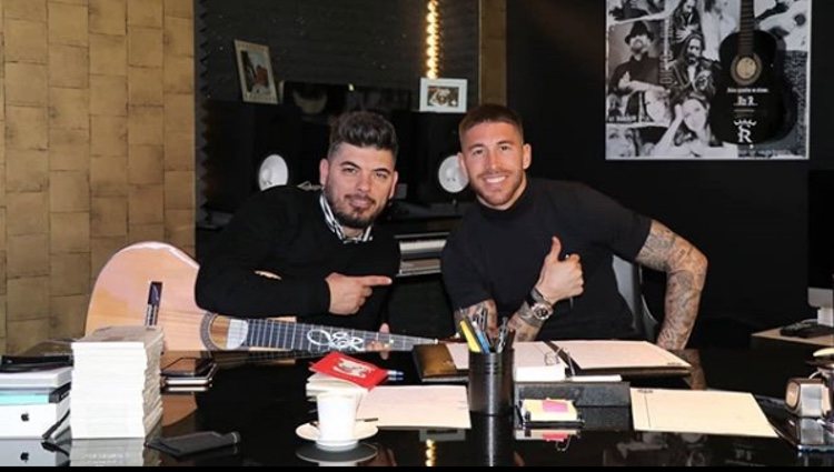 Sergio Ramos con Demarco 