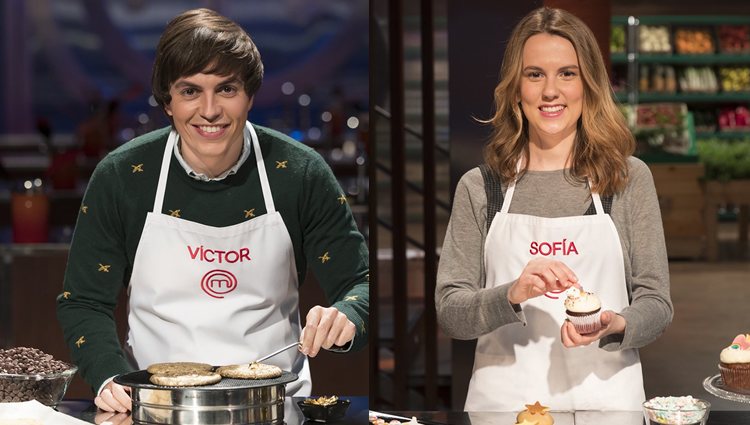 Víctor y Sofía, concursantes de 'MasterChef 6'