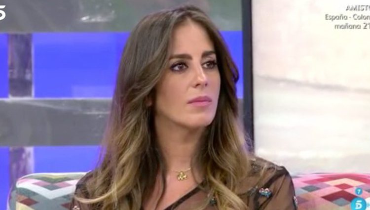 Anabel Pantoja en el plató de 'Sálvame' Foto: Telecinco