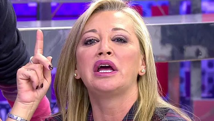 Belén Esteban avisa a Toño Sanchís en 'Sálvame' Foto: Telecinco