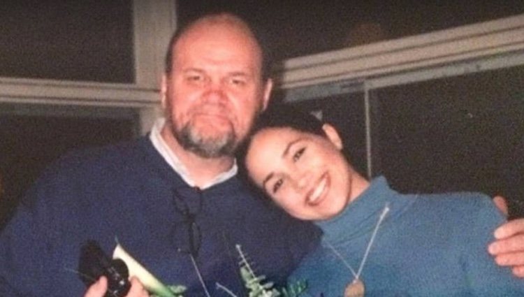 Meghan Markle con su padre, Thomas Markle