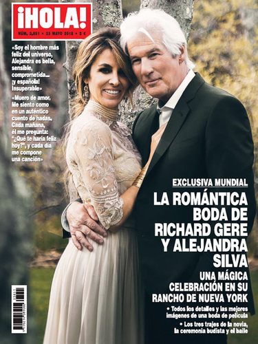 Portada de la revista ¡HOLA! con el reportaje en exclusiva