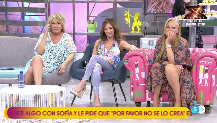 Mila Ximénez, María Patiño y Belén Esteban en 'Sálvame' / Telecinco.es