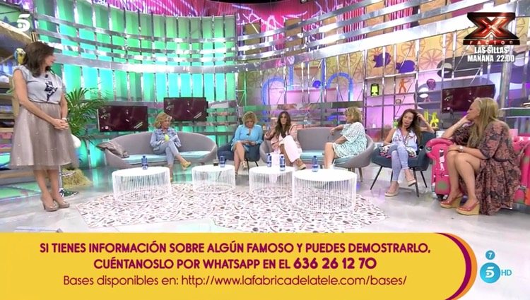 Anabel Pantoja defiende a su tía en 'Sálvame'/Foto: Telecinco