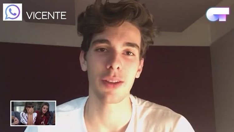 Vicente, novio de Aitana / Foto: Canal 24 horas OT