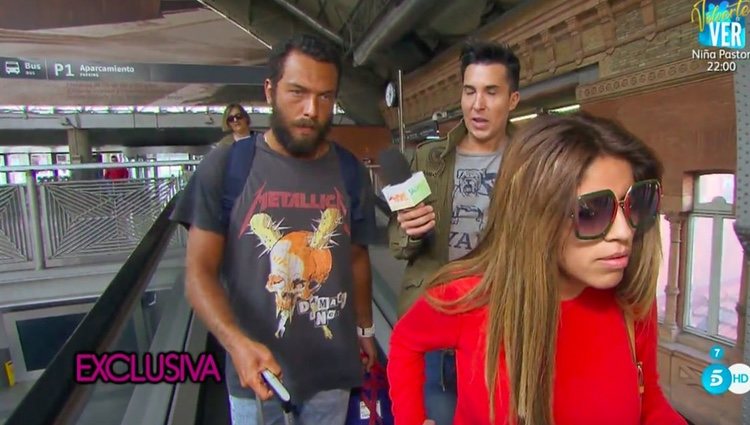 Chabelita y Alberto Isla con rostro serio / Foto: telecinco.es