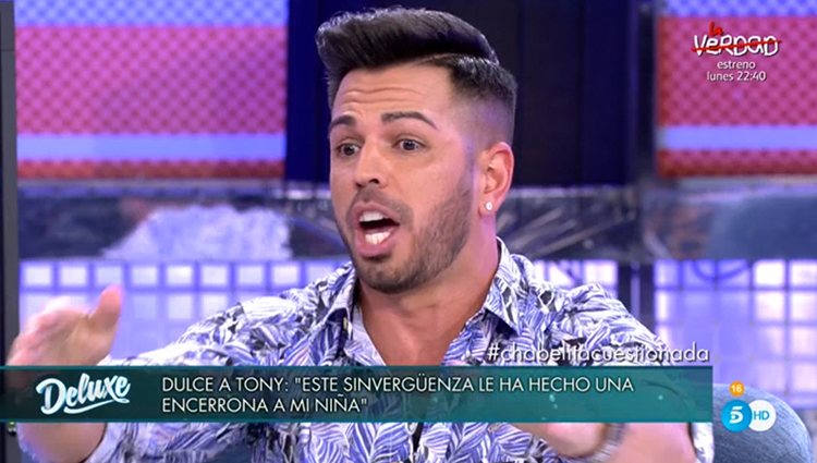 Toni Rodríguez en 'Sábado Deluxe'. Foto: Telecinco