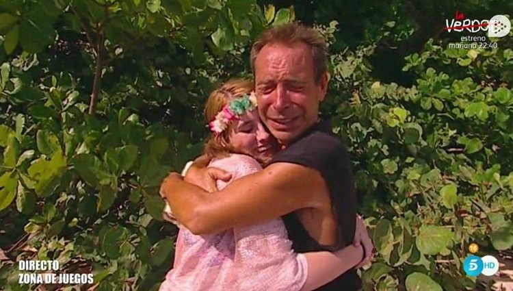 El Maestro Joao se reencuentra con su sobrina/Foto: Telecinco