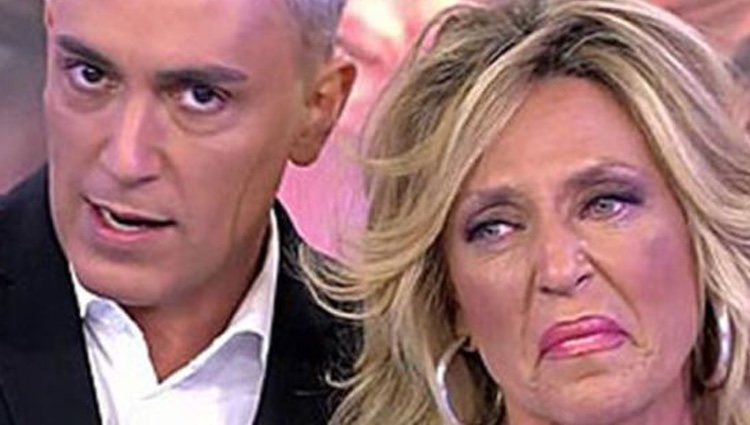 Kiko Hernández y Lydia Lozano en una de sus muchas discusiones / Foto: telecinco.es