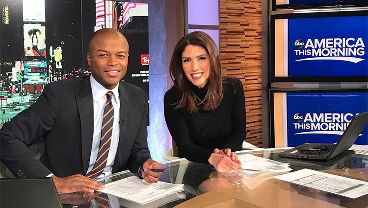 Kendis Gibson y Lynda Lopez en 'America This Morning' / Instagram