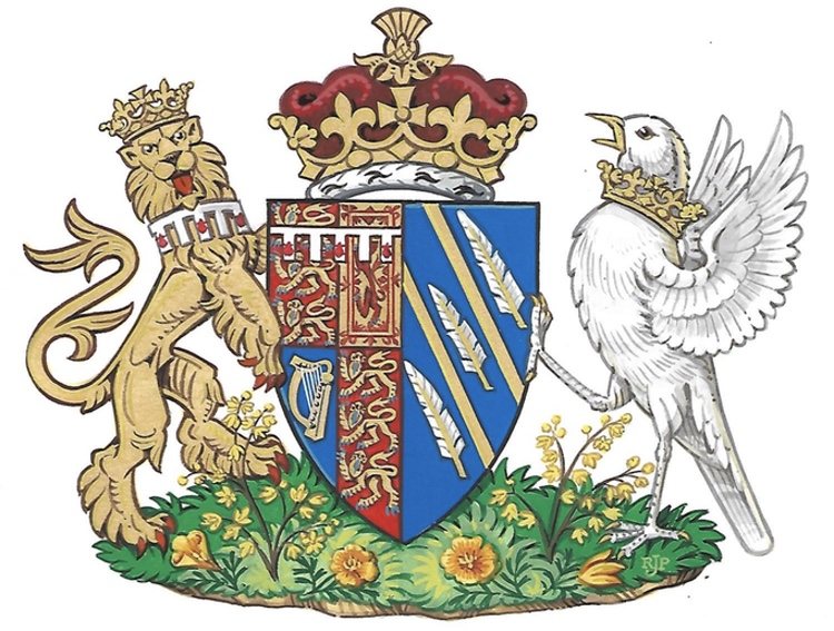 El escudo de armas de Meghan Markle / Twitter