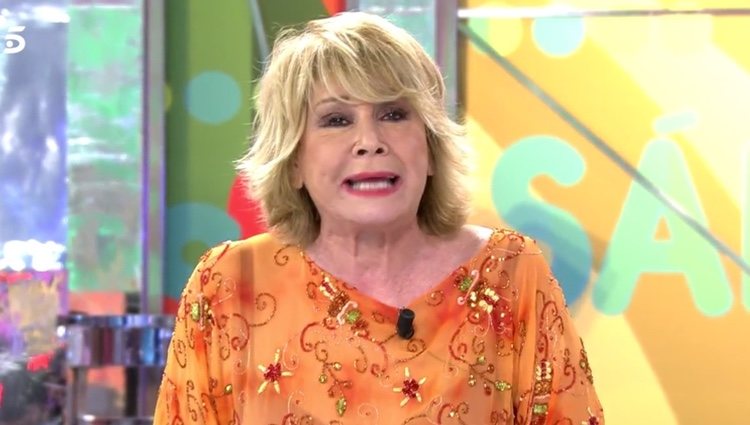 Mila Ximénez anunciando que ha demandado a Dulce | Foto: Telecinco.es