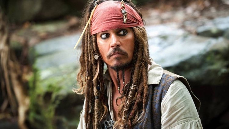 Este personaje, Jack Sparrow, es el que más alegrías le ha dado/ Fotograma: 'Piratas del caribe'