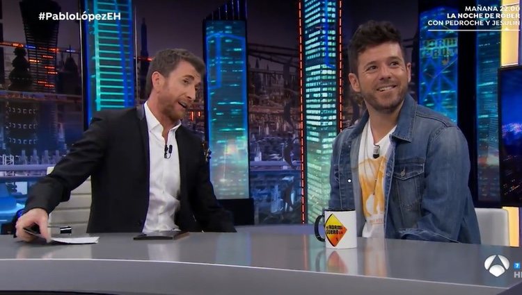 Pablo López en 'El Hormiguero' / Foto: Antena 3