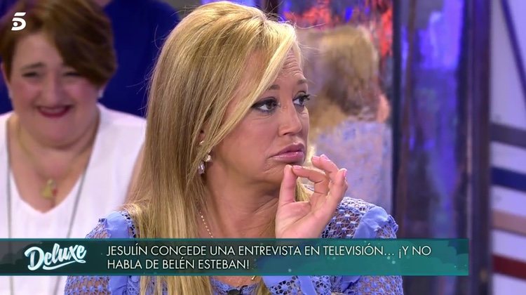 Belén Esteban no habla de Jesulín de Ubrique, pero sí de Pedro Sánchez