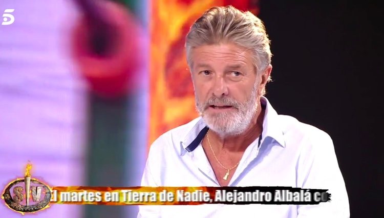 Francisco durante la entrevista / Foto: telecinco.es