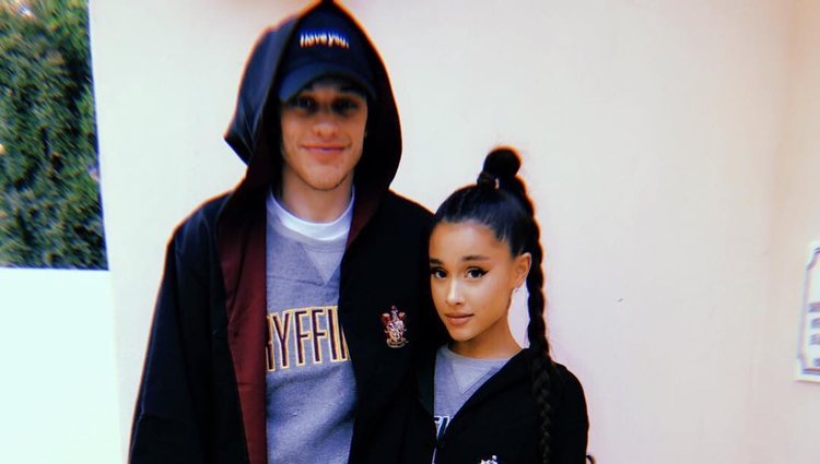 La foto que Pete Davidson compartió en su Instagram para confirmar su relación