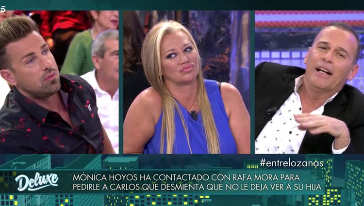 Mónica Hoyos mandó la advertencia a través de Rafa Mora / Telecinco.es