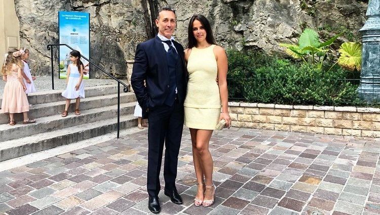 Pauline Ducruet y su padre Daniel el día de la boda / Fuente: Instagram