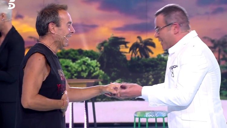 Maestro Joao y Jorge Javier Vázquez se reencuentran / Foto: telecinco.es