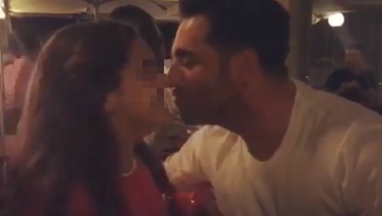 David Bustamante y su hija Daniella dándose un beso de esquimal / Fuente: Instagram