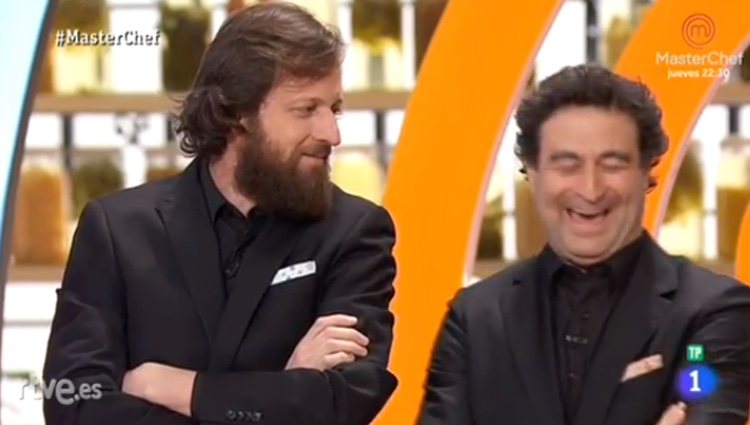 La reaparición de Edu Soto en 'Masterchef 6' imitando a Pepe Rodríguez