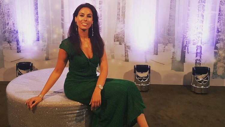 Indhira en un evento de su trabajo en Swarovski / Instagram