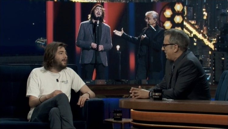 Salvador Sobral con Buenafuente/ Fuente: Late Motiv