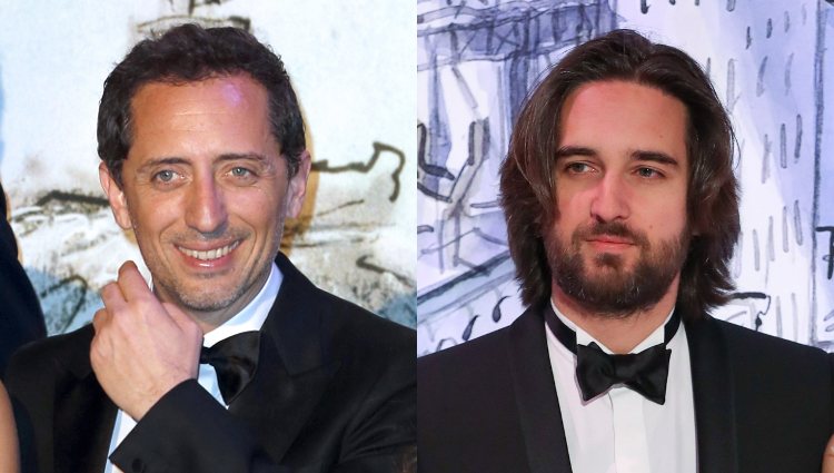 Dos de las últimas parejas de Carlota Casiraghi: el actor Gad Elmaleh y el productor Dimitri Rassam