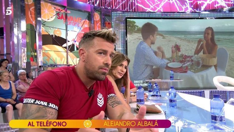 Rafa Mora discutiendo con Alejandro Albalá / Foto: Telecinco.es