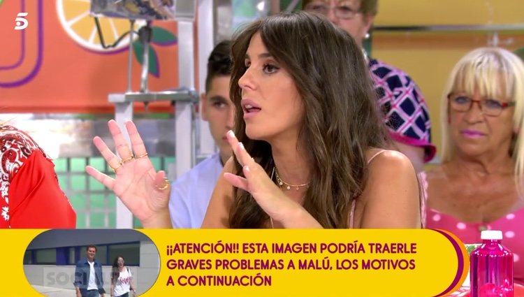 Anabel Pantoja hablando de su posible participación en 'GH VIP 7' / Telecinco.es