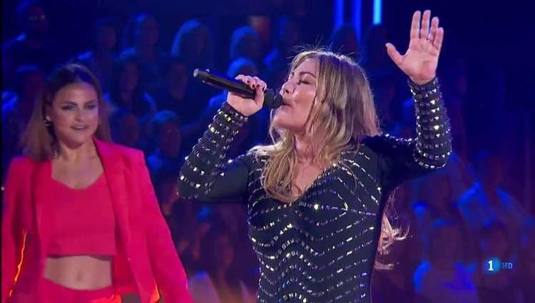 Amaia Montero actuando en 'Bailando por las estrellas'/ Fuente: La 1