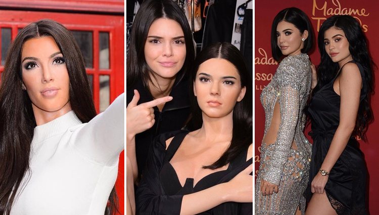 Las figuras de cera de Kim, Kendall y Kylie en Madame Tussauds