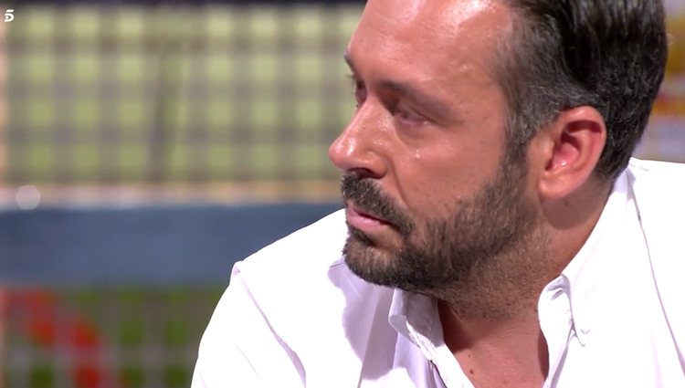 Calleja no pudo contener las lágrimas ante las palabras de Terelu / Telecinco.es