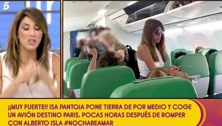 Chabelita rumbo a París / Foto: telecinco.es