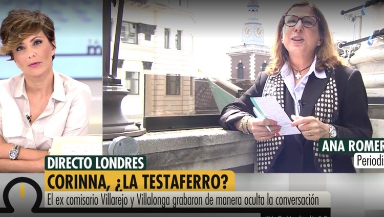 La periodista Ana Romero en el programa 'Ya es mediodía'