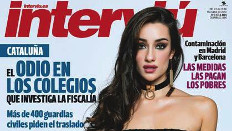 Adara, portada de Interviú