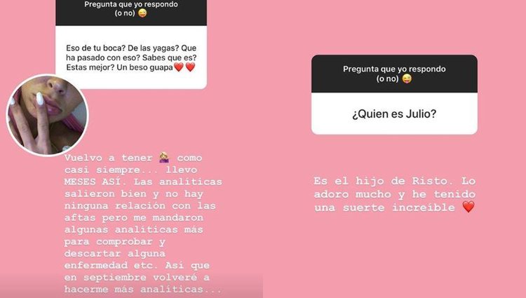 Los problemas de salud de Laura Escanes siguen igual que antes / Instagram