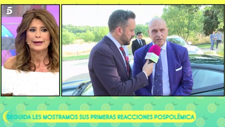 Gema López habla de la boda de Diego Matamoros y Estela Grande / Foto: Telecinco.es