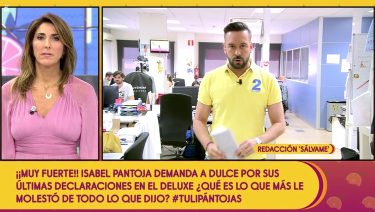 Fue Kike Calleja el encargado de hacer pública la noticia / Telecinco.es