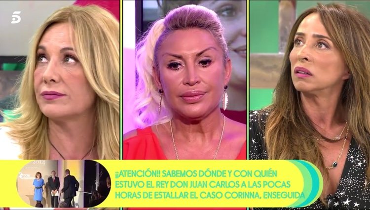 María Patiño defiende a Raquel Mosquera de los ataques de Belén Ro / Foto: Telecinco.es