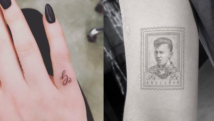 Ambos han mostrado sus tatuajes en sus cuentas de Instagram