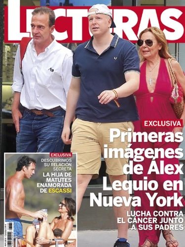 Álex Lequio pasea con sus padres por Nueva York/Fuente:Lecturas