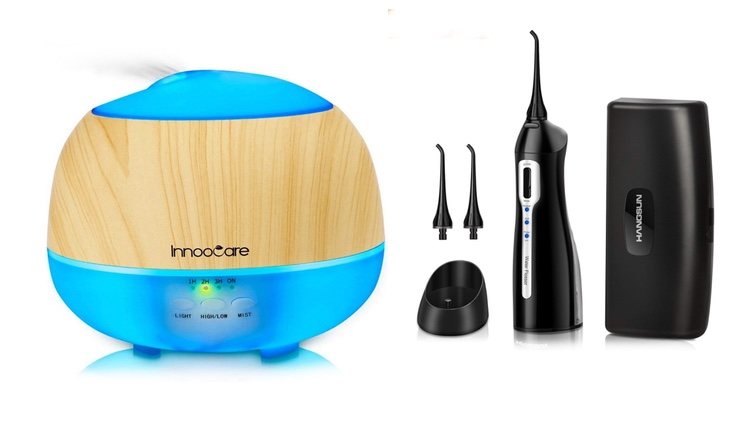 Humidificador y limpiador dental