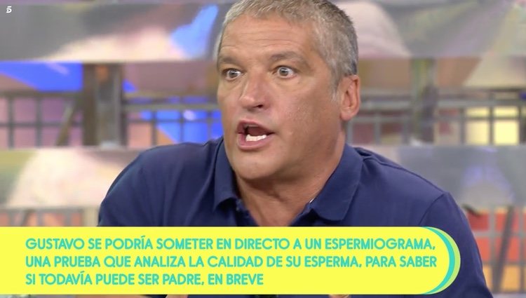 Gustavo González se defiende de los ataques de Mila Ximénez en 'Sálvame' / Telecinco.es