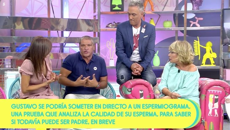 Mila Ximénez discute con Gustavo González en 'Sávame' / Telecinco.es