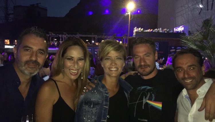 María Casado junto a los Mohedano-Benito en el festival 'Satélite' / Instagram 