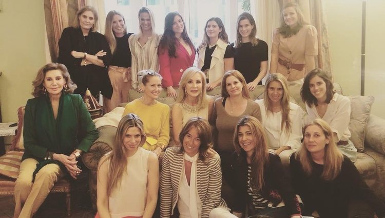 Fiesta baby shower de Olivia de Borbón / Instagram de