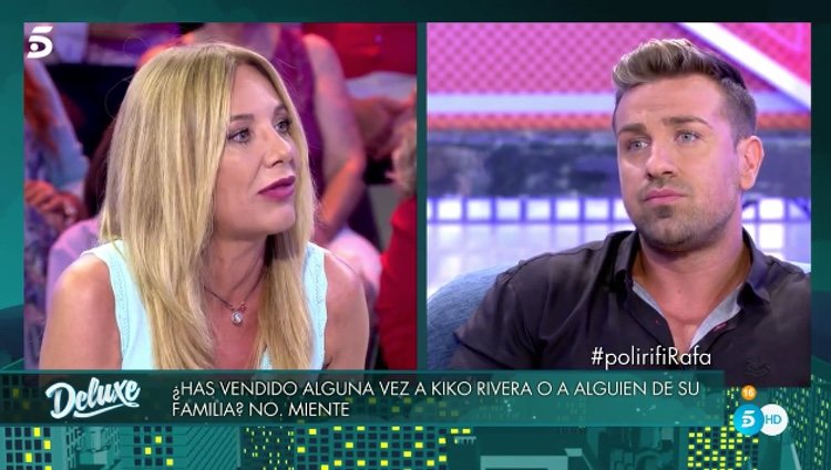 Rafa Mora discutiendo con Belén Ro / Foto: Telecinco.es